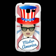 Coque Samsung Galaxy Fresh Mister América Brun