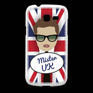 Coque Samsung Galaxy Fresh Mister UK Chatain