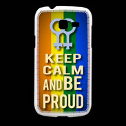 Coque Samsung Galaxy Fresh Keep Calm and Be proud Women Gay