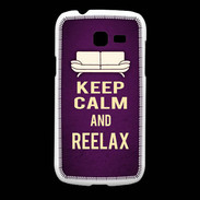 Coque Samsung Galaxy Fresh Keep Calm and Reelax Violet