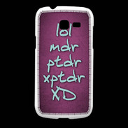 Coque Samsung Galaxy Fresh LOL MDR Rose ZG