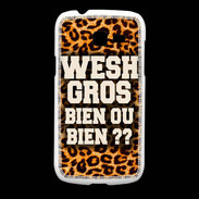 Coque Samsung Galaxy Fresh Wesh Gros Léopard