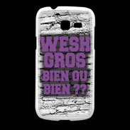 Coque Samsung Galaxy Fresh Wesh Gros Violet