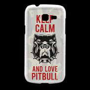Coque Samsung Galaxy Fresh Keep calm pitbull 2 ZG