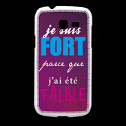 Coque Samsung Galaxy Fresh Fort et faible ZG