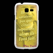Coque Samsung Galaxy Fresh Ils ne savaient pas ZG