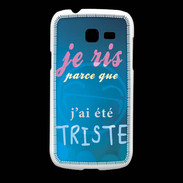 Coque Samsung Galaxy Fresh Triste ZG