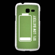 Coque Samsung Galaxy Fresh Low Battery vert ZG
