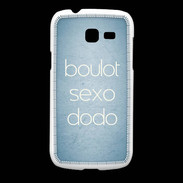 Coque Samsung Galaxy Fresh Boulot Sexo Dodo Bleu ZG