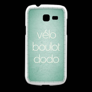 Coque Samsung Galaxy Fresh Vélo Boulot Dodo Vert ZG