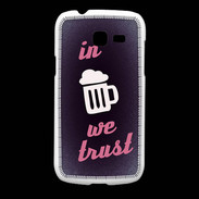 Coque Samsung Galaxy Fresh In Beer We trust Rouge ZG