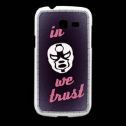 Coque Samsung Galaxy Fresh In Catch We trust Rouge ZG