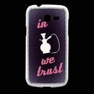 Coque Samsung Galaxy Fresh In Chicha We trust Rouge ZG