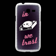 Coque Samsung Galaxy Fresh In DJ We trust Rouge ZG