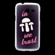 Coque Samsung Galaxy Fresh In Mushrooms We trust Rouge ZG