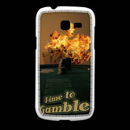 Coque Samsung Galaxy Fresh Poker flamme