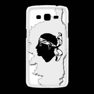 Coque Samsung Galaxy Grand2 Carte de la Corse avec tête 5