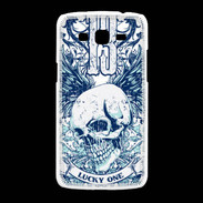 Coque Samsung Galaxy Grand2 Tête de mort Lucky One 13