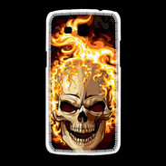 Coque Samsung Galaxy Grand2 Tête de mort en flamme 5