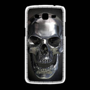 Coque Samsung Galaxy Grand2 Tête de mort en métal