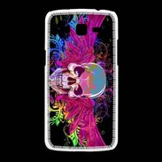 Coque Samsung Galaxy Grand2 Tête de mort design et colorée