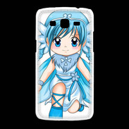Coque Samsung Galaxy Grand2 Chibi style illustration of a Super Heroine