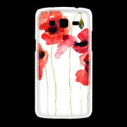 Coque Samsung Galaxy Grand2 Dessin de coquelicot