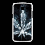 Coque Samsung Galaxy Grand2 Feuille de cannabis en fumée