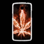 Coque Samsung Galaxy Grand2 Cannabis en feu