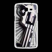 Coque Samsung Galaxy Grand2 Arme et Dollars