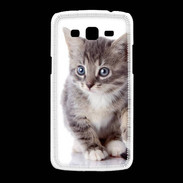 Coque Samsung Galaxy Grand2 chaton gris 4