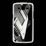 Coque Samsung Galaxy Grand2 Guitare en noir et blanc