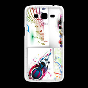 Coque Samsung Galaxy Grand2 Abstract musique
