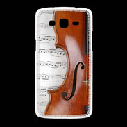 Coque Samsung Galaxy Grand2 Violon et partitions