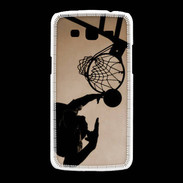 Coque Samsung Galaxy Grand2 Basket en noir et blanc