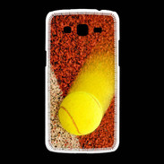 Coque Samsung Galaxy Grand2 Balle de tennis sur ligne de cours