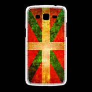 Coque Samsung Galaxy Grand2 Drapeau Basque Vintage