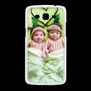 Coque Samsung Galaxy Grand2 Jumeaux coeur