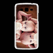 Coque Samsung Galaxy Grand2 Bébés avec biberons