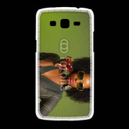 Coque Samsung Galaxy Grand2 Femme metisse noire 3