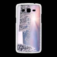Coque Samsung Galaxy Grand2 paysage d'hiver
