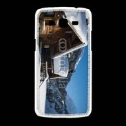 Coque Samsung Galaxy Grand2 Chalet enneigé