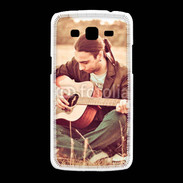 Coque Samsung Galaxy Grand2 Guitariste peace and love 1