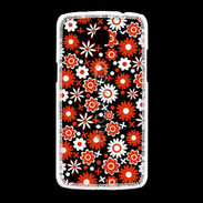Coque Samsung Galaxy Grand2 Fond motif floral 750 