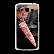 Coque Samsung Galaxy Grand2 Couteau ensanglanté