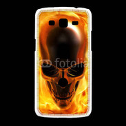 Coque Samsung Galaxy Grand2 crâne en feu