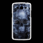 Coque Samsung Galaxy Grand2 Tête de mort en fumée 5