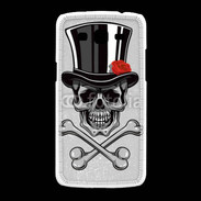 Coque Samsung Galaxy Grand2 Tête de Mort avec classe