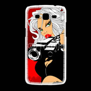 Coque Samsung Galaxy Grand2 Femme blonde tueuse 50