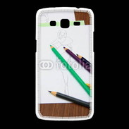 Coque Samsung Galaxy Grand2 Patron de couture 2